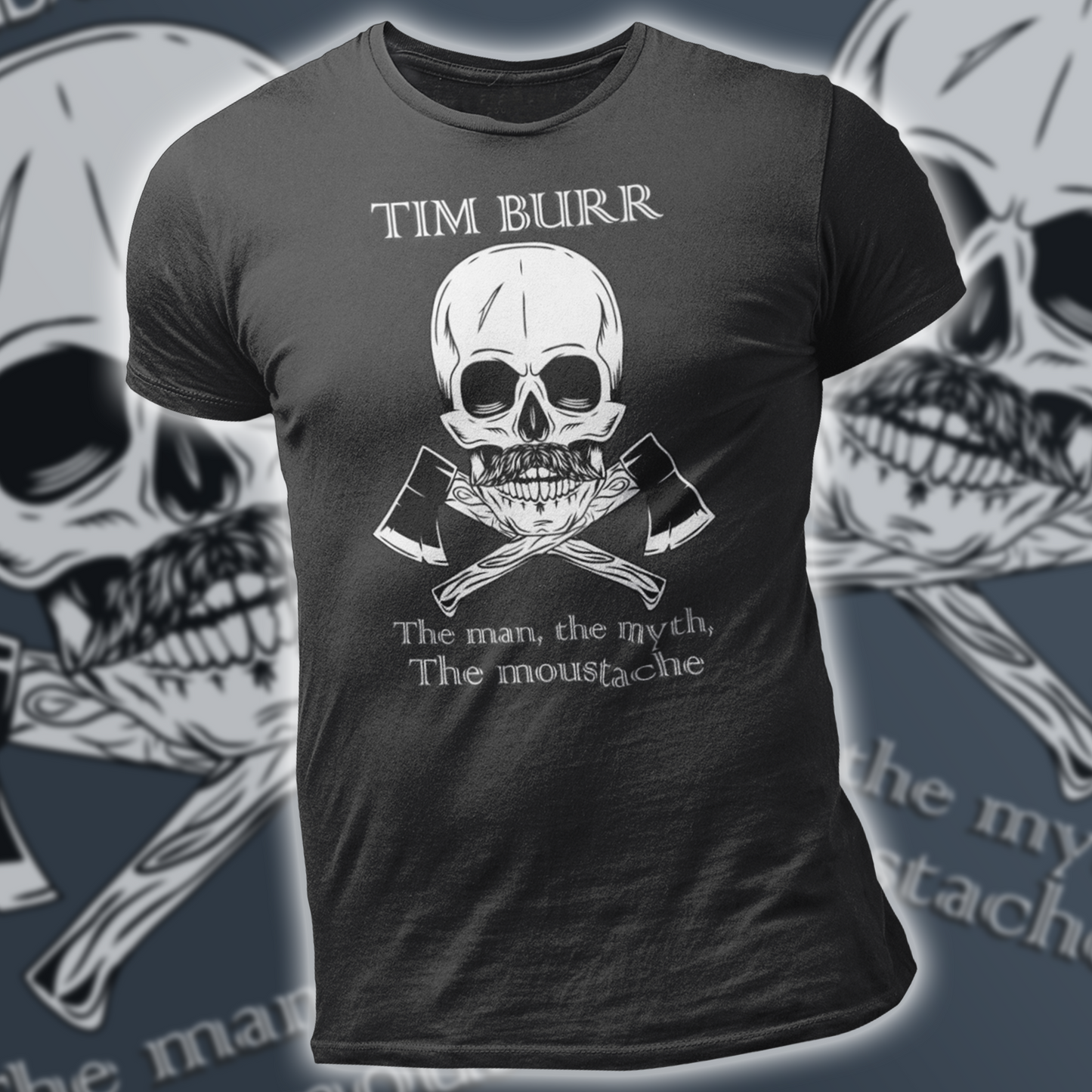 Tim Burr "Skull Axe" Tee